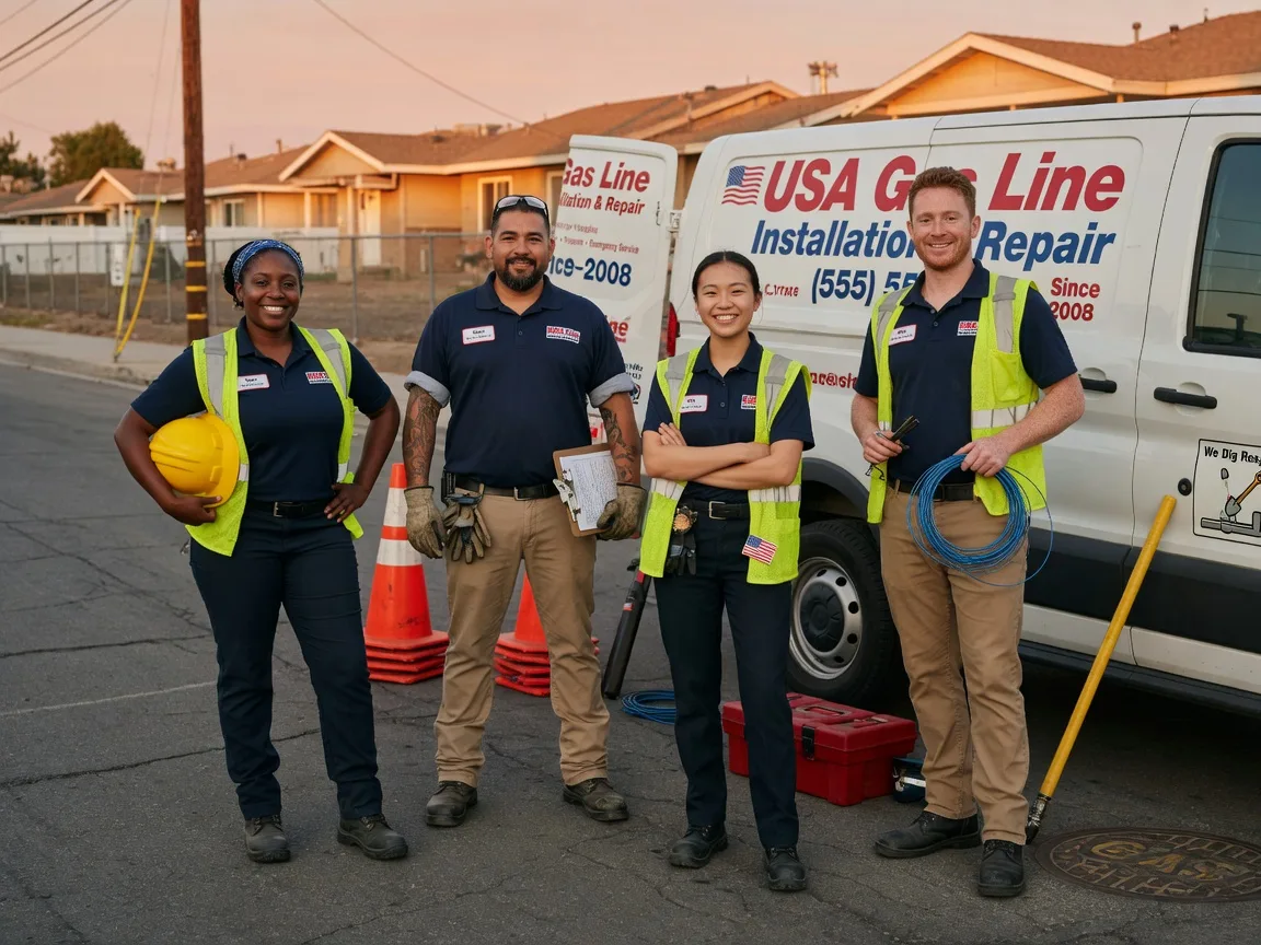 Gas Line Installation company in Montegut, LA